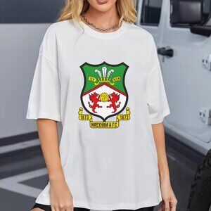 Wrexham Classic Tee Wrexham 1873 Football Shirt Fans PM